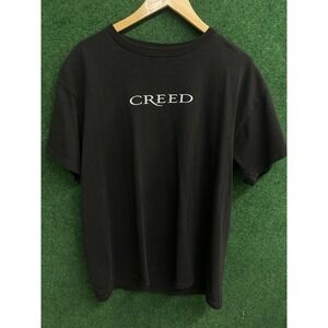 vintage creed t shirt Large 2000s Y2K Tour Band Rare Graphic Human Clay
